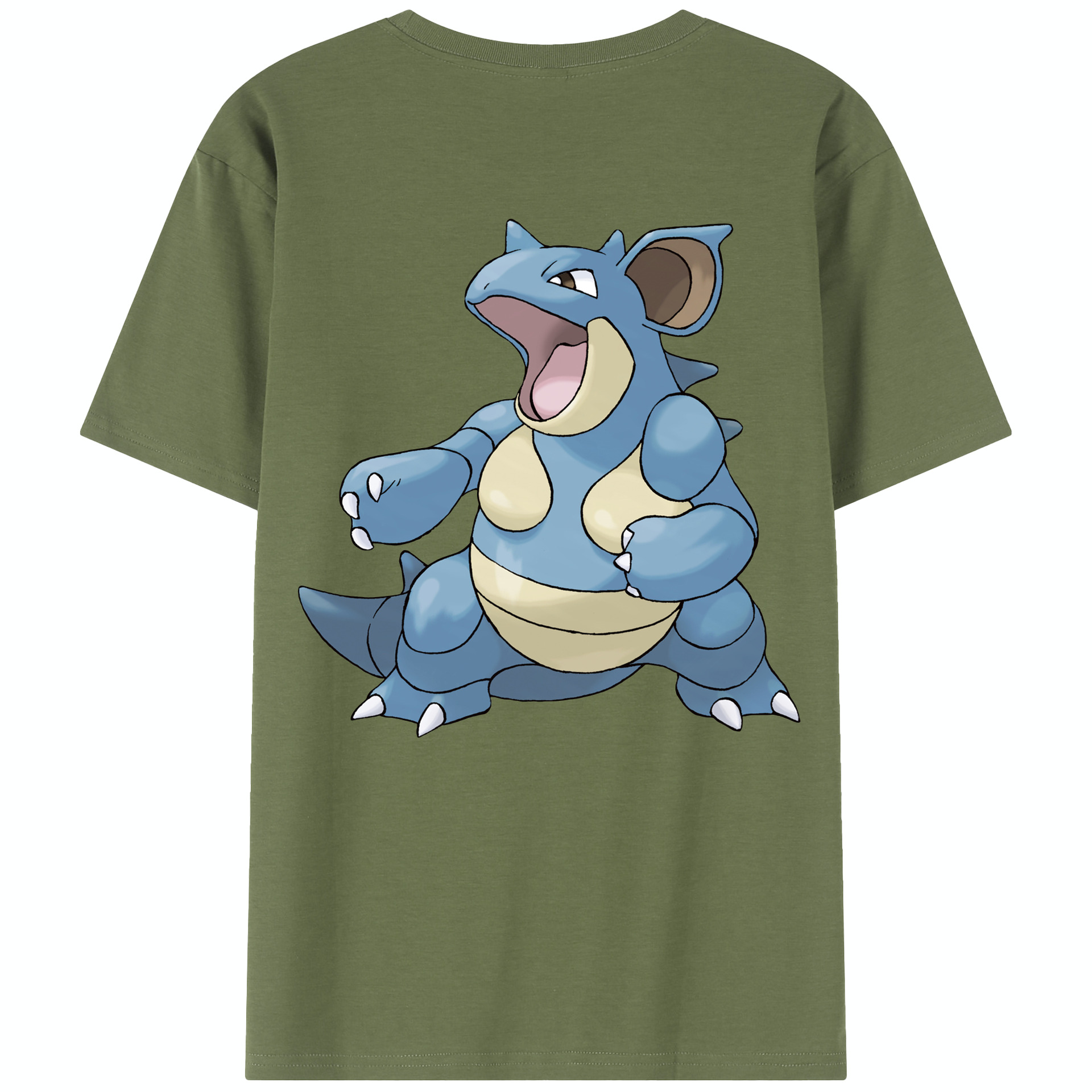 （画像用） ポケットモンスター Pokémon 綿100％半袖Tシャツ（背面プリント）